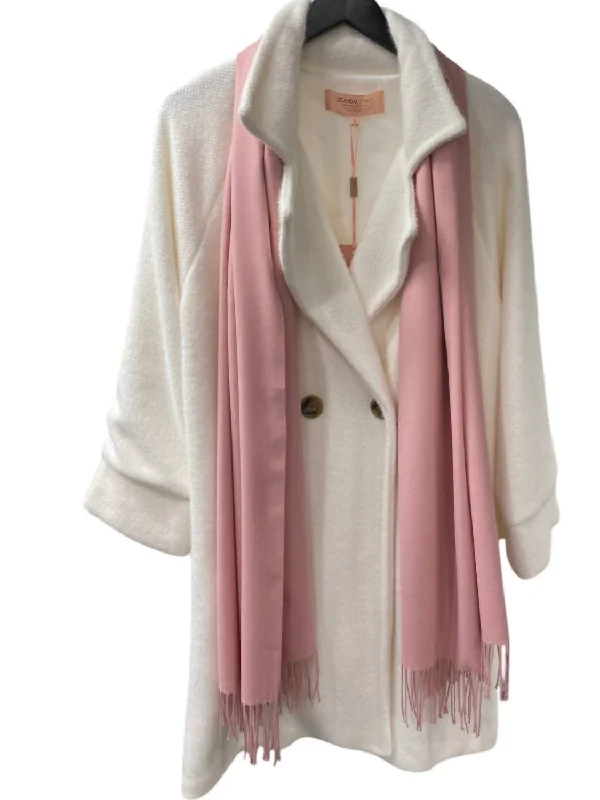 Trendy women’s clothing    Women's Bryony Coat In Winter White