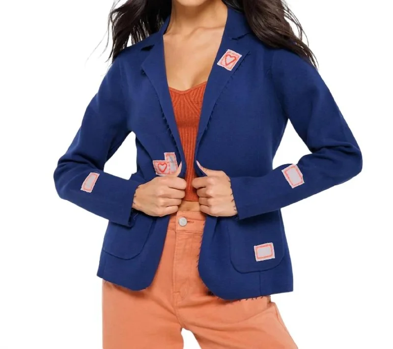 Versatile outfits to transition from day to night   Summer Blazin’ In Blazer In Indigo