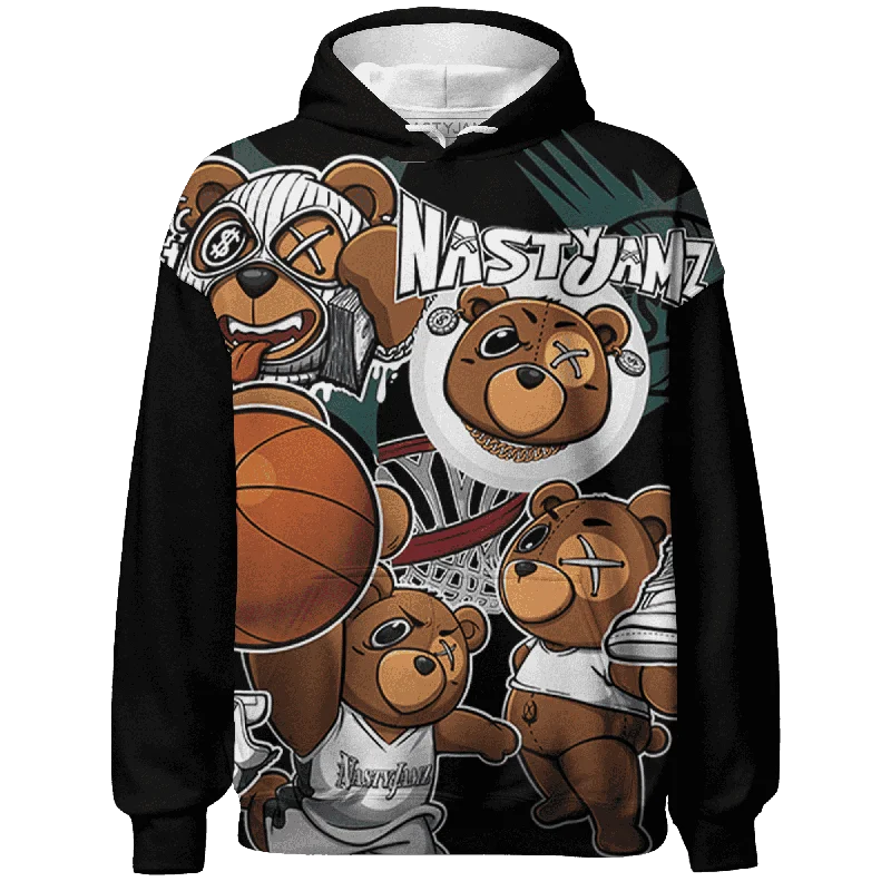 NastyJamz Oxidized Green 4s Hoodie Match BER Wallpapers 3D All-Over Print