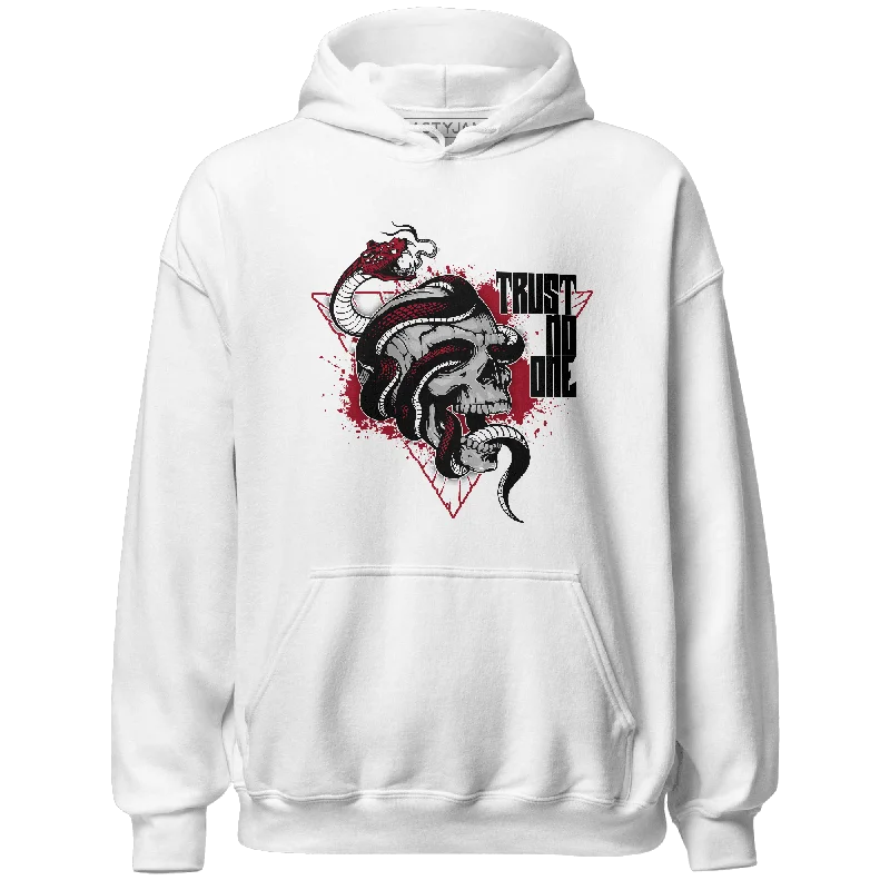 Chic, modern fashion for empowered women   NastyJamz Retro Red Taxi 12s Hoodie Match Dont Trust Any