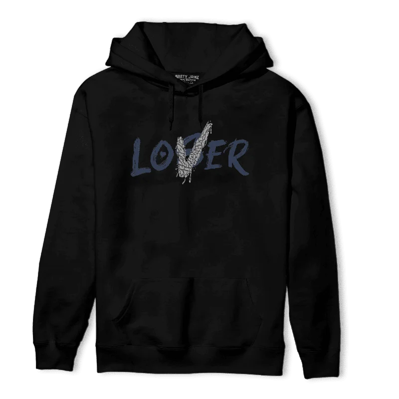 Curated collections for modern, fashionable women   NastyJamz White Navy 3s Hoodie Match Loser Lover