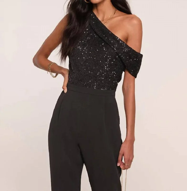 Daisy Jumpsuit In Black