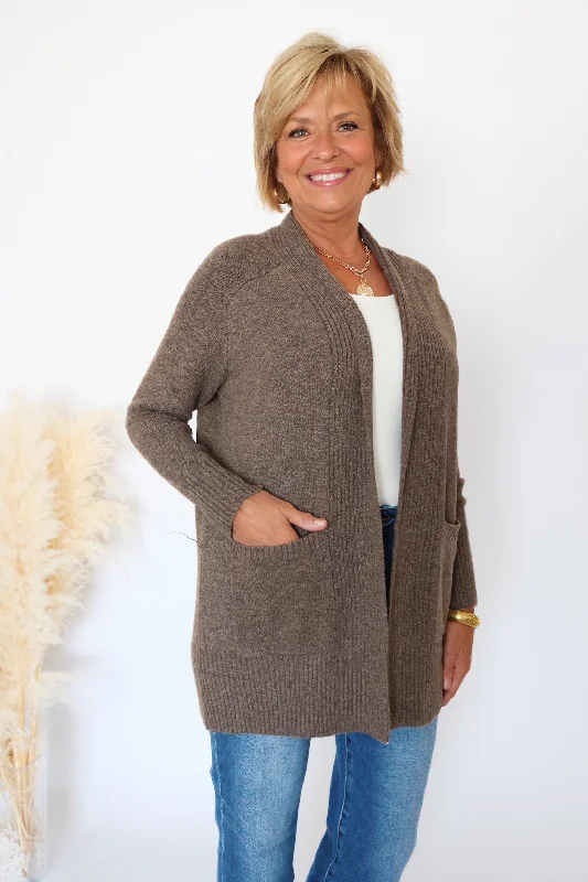 Joni Open Front Cardigan