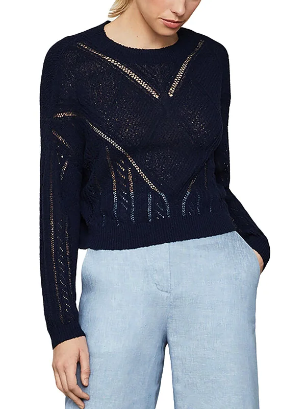 Step into style with our women’s clothing collection   Womens Crew Neck Long Sleeve Sweater