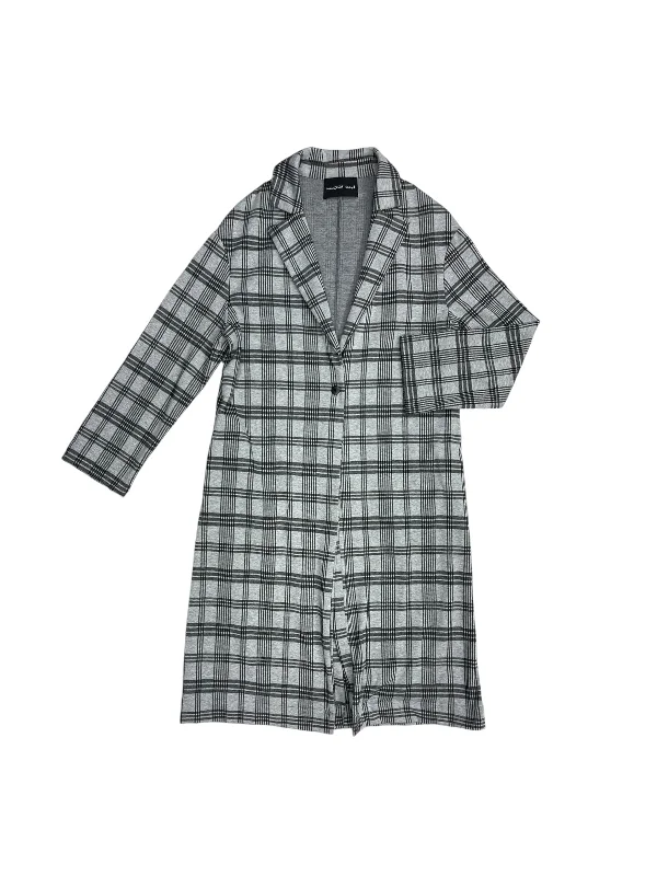 Elegant evening wear for special events   Coat Other By Mustard Seed In Black & Grey, Size: S