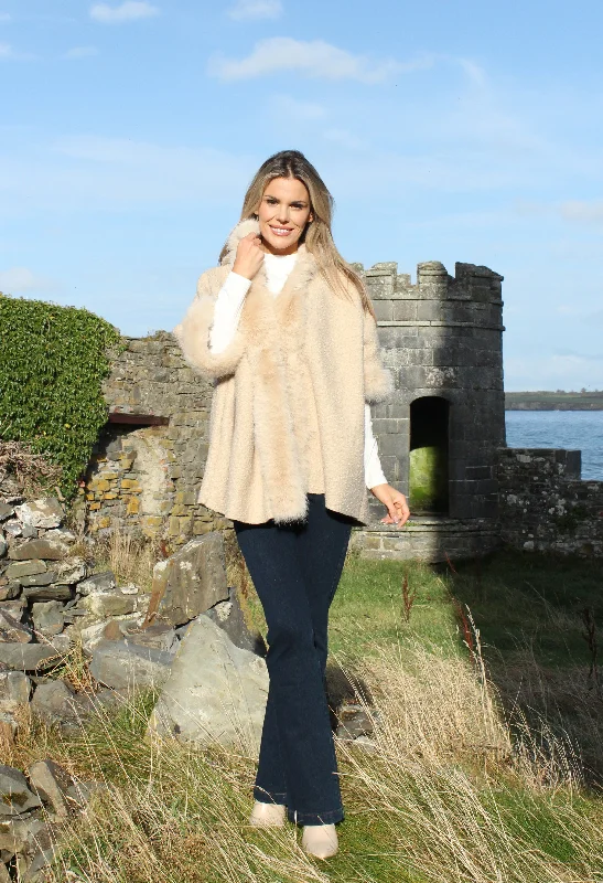 Timeless women’s fashion for any occasion   Faux Fur Shawl Overcoat