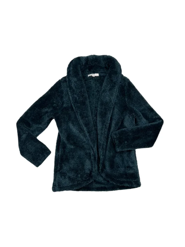 Bold and beautiful clothing for every woman Jacket Faux Fur & Sherpa By Loft In Teal, Size: M Bold and beautiful clothing for every woman Jacket Faux Fur & Sherpa By Loft In Teal, Size: M