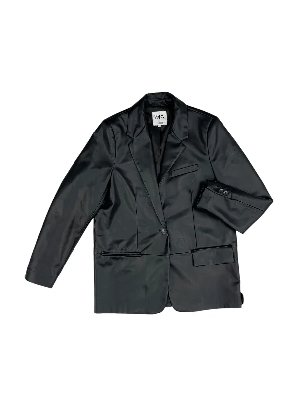 The ultimate destination for women’s clothing   Jacket Leather By Zara In Black, Size: M