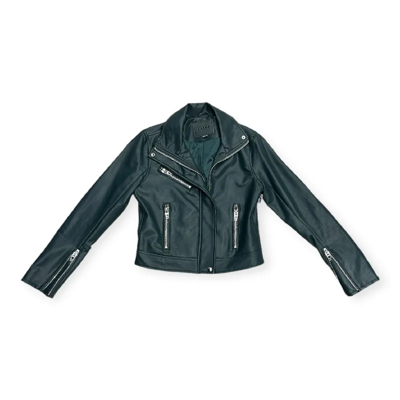 Casual outfits that elevate your style   Jacket Moto By Blanknyc In Green, Size: S